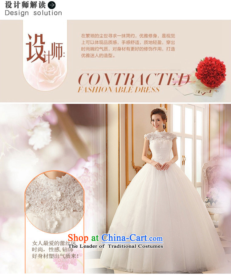 Beverly Ting 2015 winter wedding dresses new bride Han-align shoulders to wedding autumn large graphics thin flowers Ms. Sau San white S picture, prices, brand platters! The elections are supplied in the national character of distribution, so action, buy now enjoy more preferential! As soon as possible.