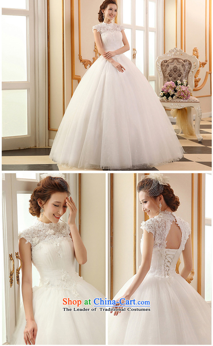 Beverly Ting 2015 winter wedding dresses new bride Han-align shoulders to wedding autumn large graphics thin flowers Ms. Sau San white S picture, prices, brand platters! The elections are supplied in the national character of distribution, so action, buy now enjoy more preferential! As soon as possible.