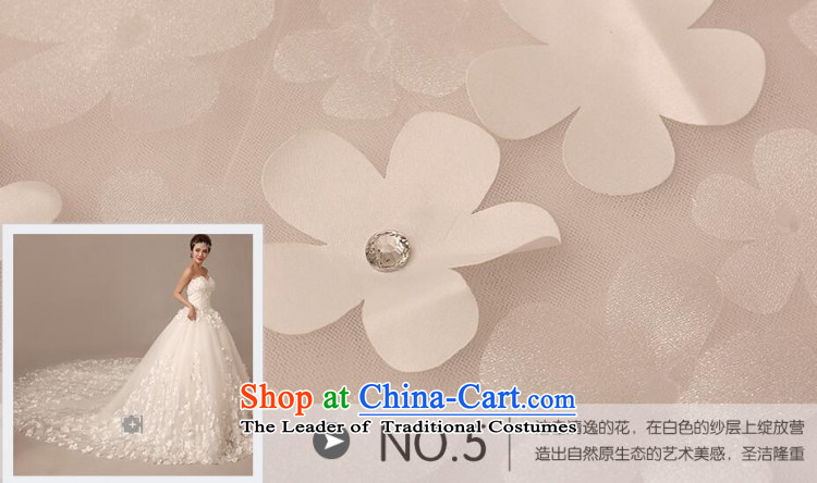 Yong-yeon and 2015 winter new bride flowers wedding dresses long tail and chest Korean large Sau San, align the trailing white streak 1 m 5 do not need to be XXL returning picture, prices, brand platters! The elections are supplied in the national character of distribution, so action, buy now enjoy more preferential! As soon as possible.