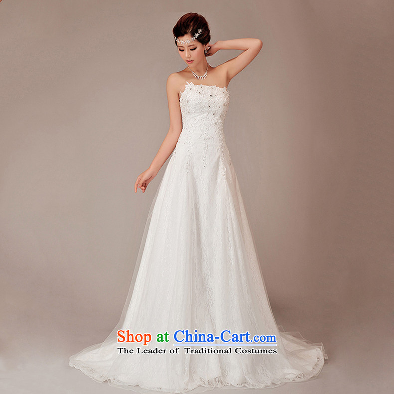 On the following new autumn and winter lace Korean version 2015 new crowsfoot large tail and chest straps bride wedding dresses made no size white returning picture, prices, brand platters! The elections are supplied in the national character of distribution, so action, buy now enjoy more preferential! As soon as possible.