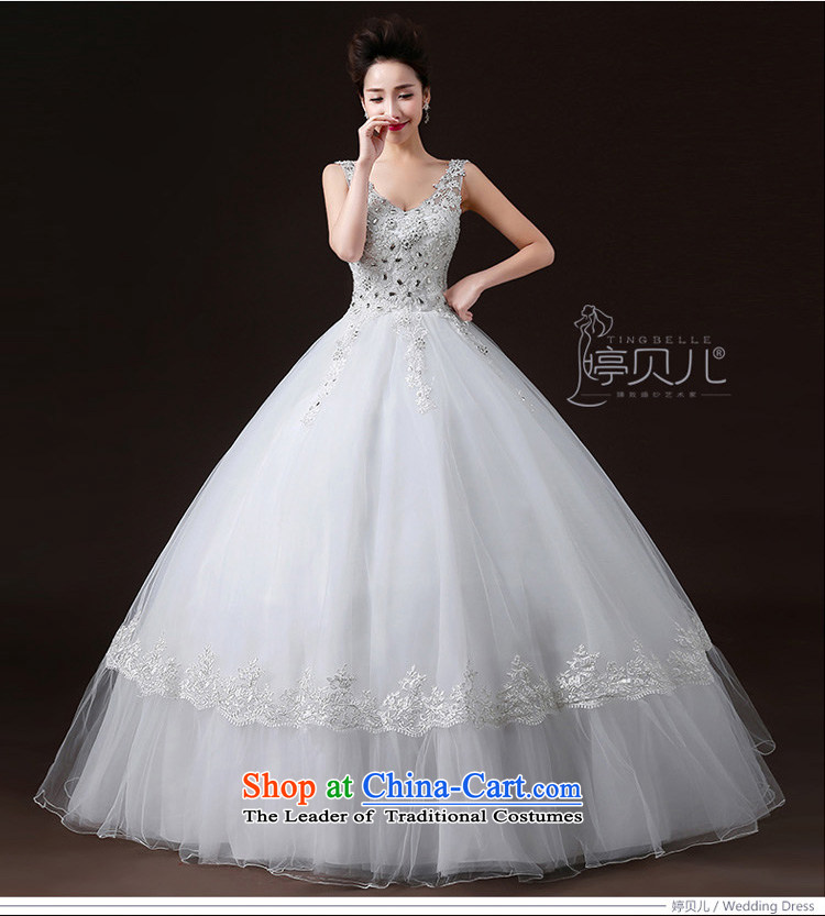 Beverly Ting wedding dresses 2015 winter new Korean minimalist shoulders to align the wedding larger marriages wedding White XXL pictures V-neck, prices, brand platters! The elections are supplied in the national character of distribution, so action, buy now enjoy more preferential! As soon as possible.