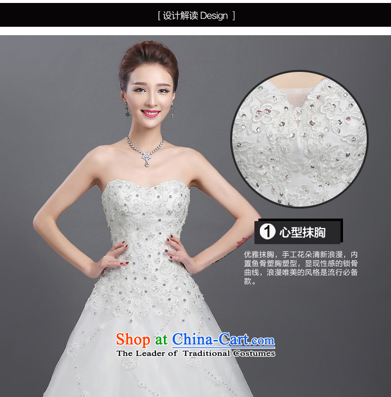 Wedding dresses 2015 Summer new marriages stylish anointed chest lace to align the minimalist Korean autumn and winter bon bon skirt White XL Photo, prices, brand platters! The elections are supplied in the national character of distribution, so action, buy now enjoy more preferential! As soon as possible.