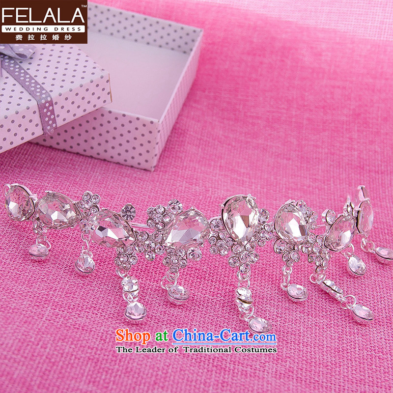 Ferrara wedding accessories crown hand chain kit bride Head Ornaments marriage ornaments, Ferrara wedding (FELALA) , , , shopping on the Internet
