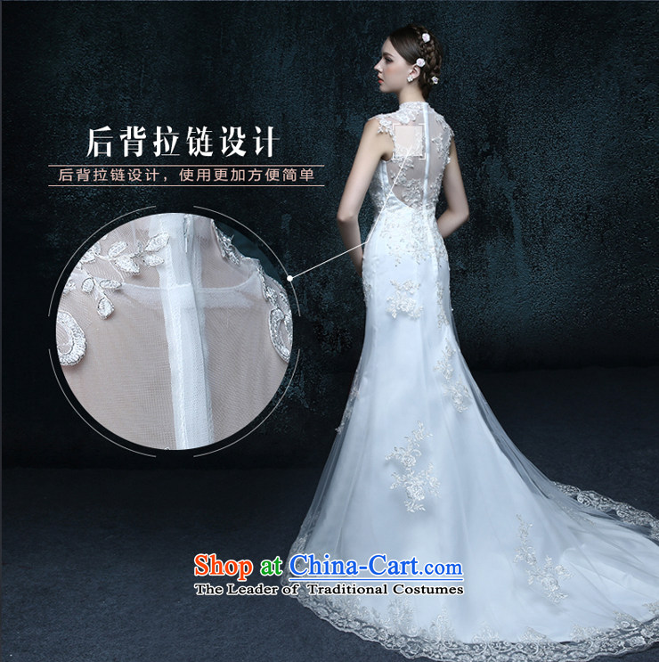 2015 new bride minimalist align to shoulder a crowsfoot drag autumn graphics skinny tail drill lace wedding dresses made the white pictures autumn, prices, brand platters! The elections are supplied in the national character of distribution, so action, buy now enjoy more preferential! As soon as possible.