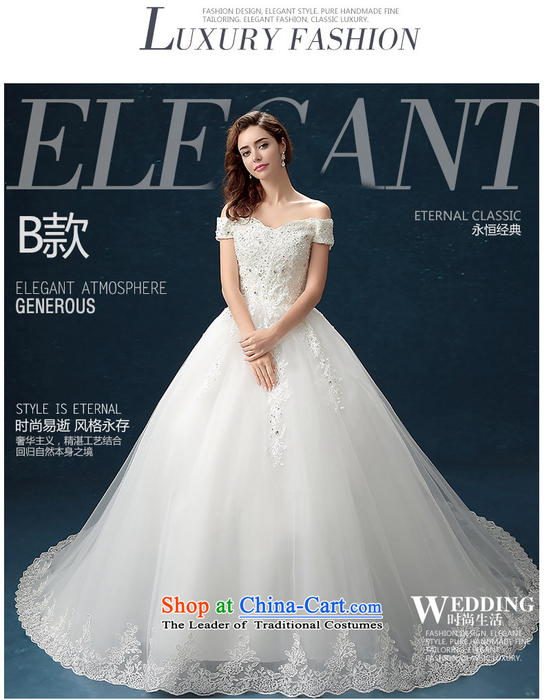 Seal Jiang wedding dresses winter 2015 new products Korean brides wedding dresses wedding dress ivory slotted large shoulder straps long tail wedding video thin to align the Sau San L picture, prices, brand platters! The elections are supplied in the national character of distribution, so action, buy now enjoy more preferential! As soon as possible.