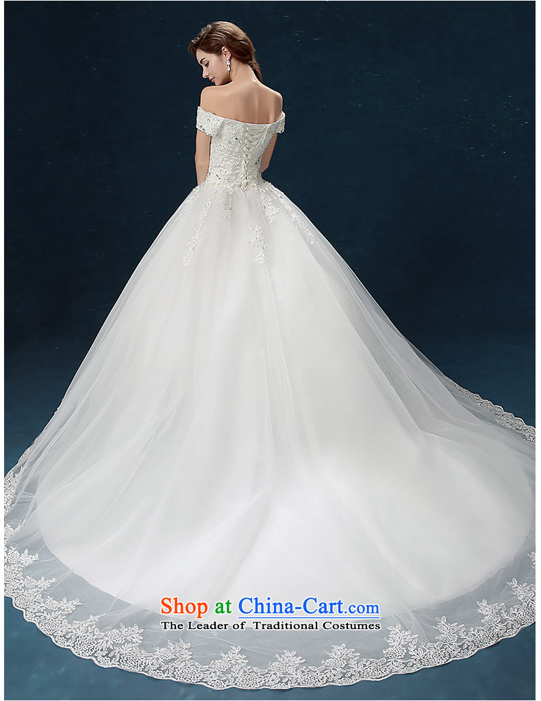 Seal Jiang wedding dresses winter 2015 new products Korean brides wedding dresses wedding dress ivory slotted large shoulder straps long tail wedding video thin to align the Sau San L picture, prices, brand platters! The elections are supplied in the national character of distribution, so action, buy now enjoy more preferential! As soon as possible.
