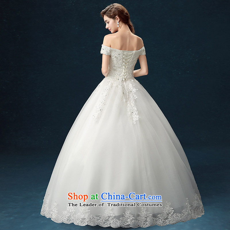 Seal Jiang wedding dresses winter 2015 new products Korean brides wedding dresses wedding dress ivory slotted large shoulder straps long tail wedding video thin to align the Sau San , L, seal has been pressed Jiang shopping on the Internet