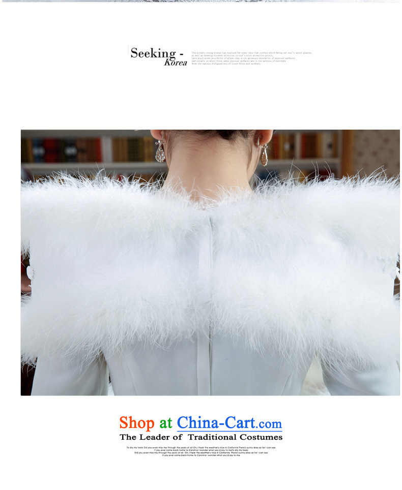 Wedding dress 2015 new winter Korean graphics to align the Sau San thin marriages wedding long-sleeved thick winter clothing made of white XXXL does not allow for pictures, prices, brand platters! The elections are supplied in the national character of distribution, so action, buy now enjoy more preferential! As soon as possible.
