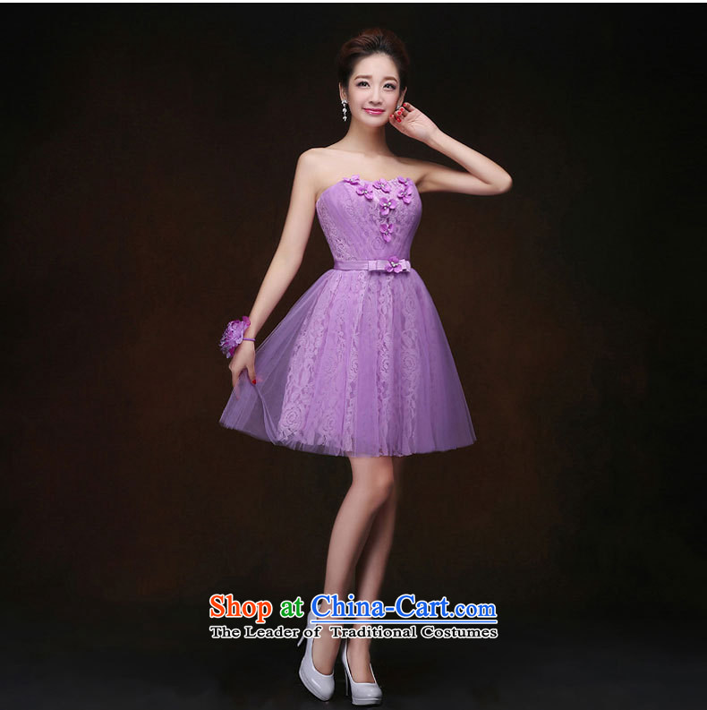 Pei, Connie lifting strap must hang 2015 lace bridesmaid skirt short of dress dresses winter purple B XXL picture, prices, brand platters! The elections are supplied in the national character of distribution, so action, buy now enjoy more preferential! As soon as possible.