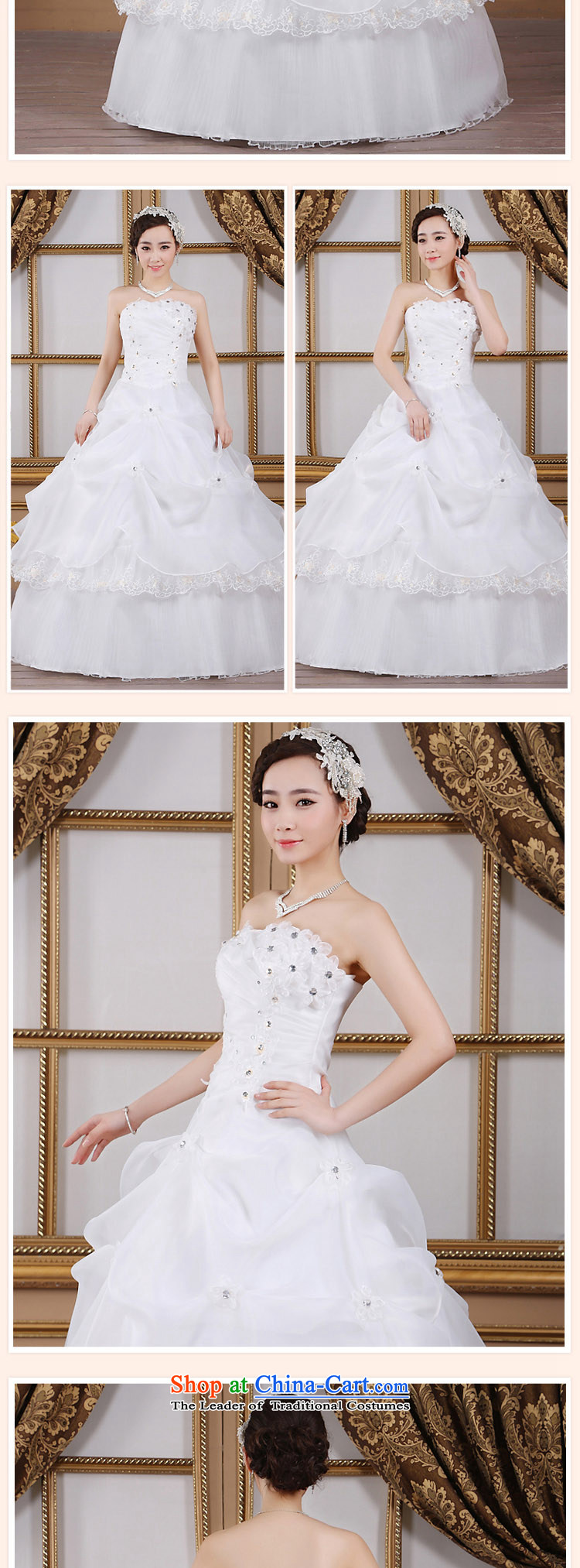 Pure Love bamboo yarn new bride wedding classic wiping the chest princess wedding newlyweds Korean wedding dresses white wedding 121 white tailored does not allow for pictures, prices, brand platters! The elections are supplied in the national character of distribution, so action, buy now enjoy more preferential! As soon as possible.