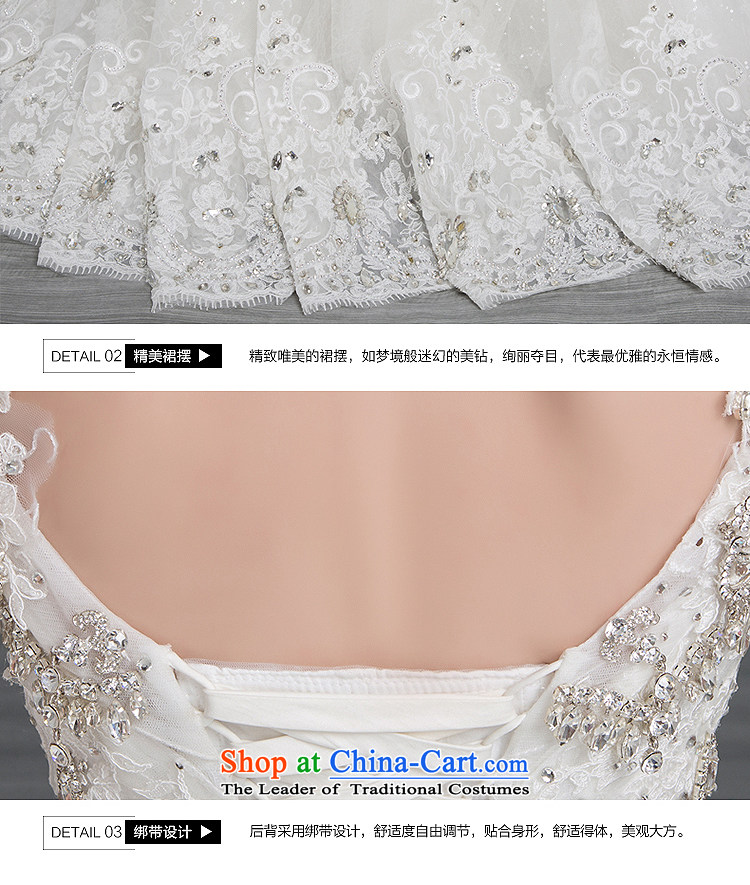 Is the word glittering Grand Palace shoulder trailing white diamond wedding tailored picture, prices, brand platters! The elections are supplied in the national character of distribution, so action, buy now enjoy more preferential! As soon as possible.