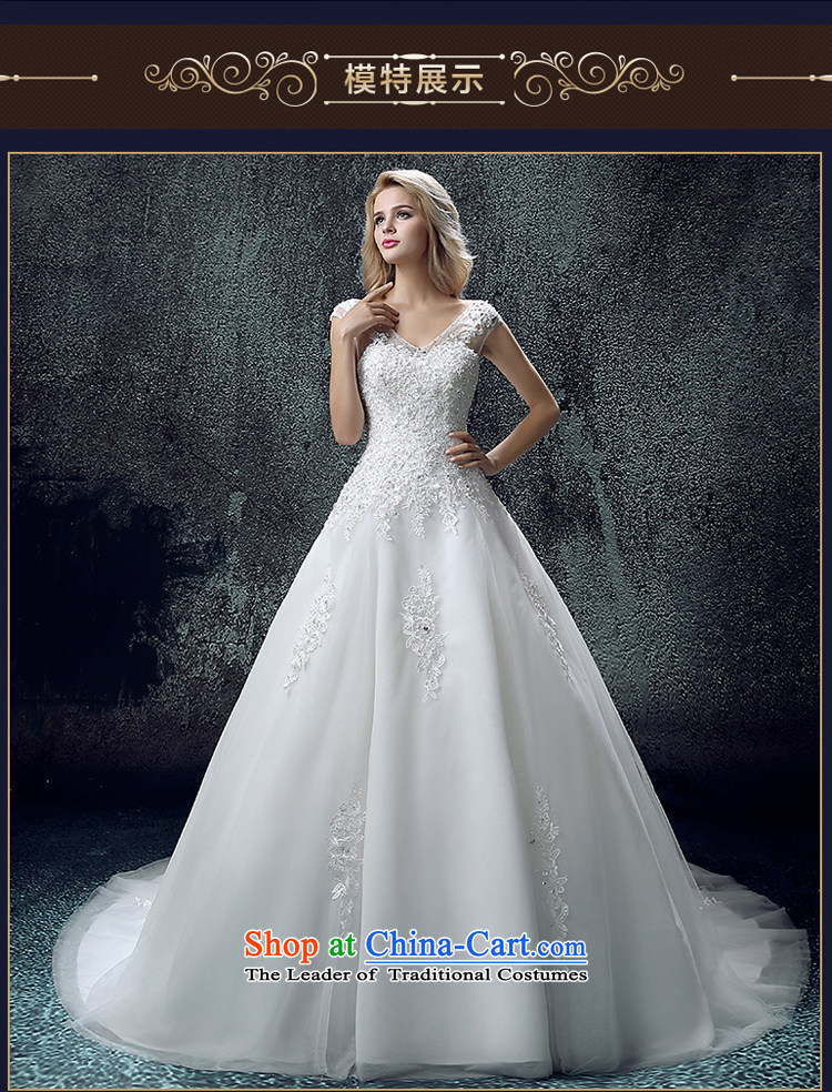 The bride wedding dress autumn Sau San tie bride crowsfoot marriage wedding tail shoulders a field shoulder dress skirt white XS picture, prices, brand platters! The elections are supplied in the national character of distribution, so action, buy now enjoy more preferential! As soon as possible.