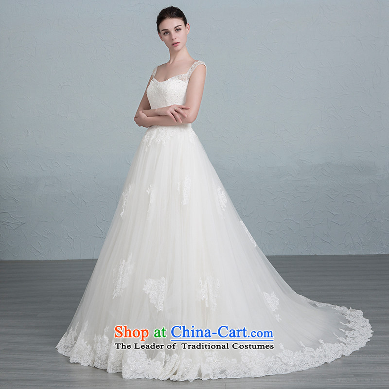 In accordance with the set is m wedding dresses Korean shoulders small trailing bon bon skirt White 2 code, HOC , , , shopping on the Internet