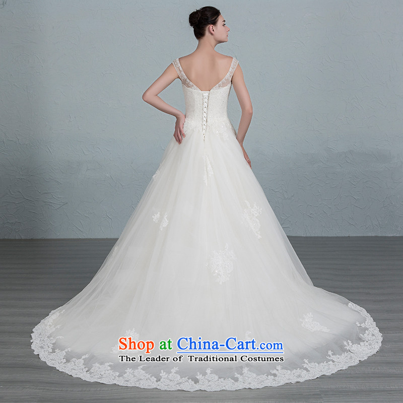 In accordance with the set is m wedding dresses Korean shoulders small trailing bon bon skirt White 2 code, HOC , , , shopping on the Internet