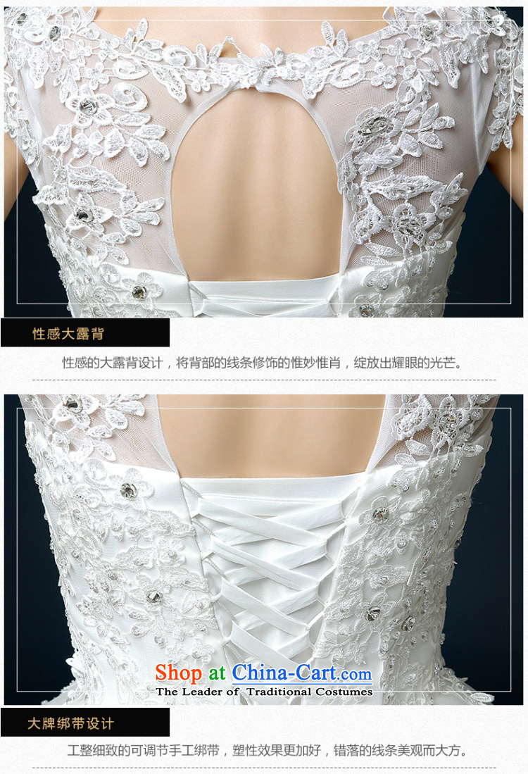 Yong-yeon and shoulders to align the wedding dresses of autumn and winter 2015 new graphics thin straps Sau San word minimalist shoulder lace white XL Photo, prices, brand platters! The elections are supplied in the national character of distribution, so action, buy now enjoy more preferential! As soon as possible.