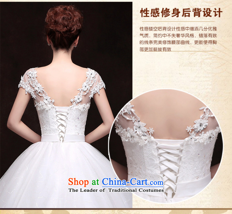Yong-yeon and wedding dresses new 2014 winter bride wedding dress Korean fashion the word 