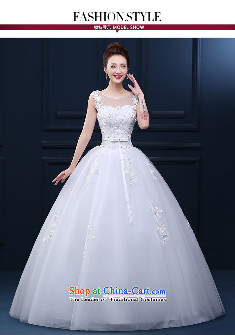 Tim hates makeup and wedding dresses 2015 new wedding tail Korean brides wedding wedding dresses toasting champagne princess one field shoulder Sau San wedding winter HS001 white S picture, prices, brand platters! The elections are supplied in the national character of distribution, so action, buy now enjoy more preferential! As soon as possible.