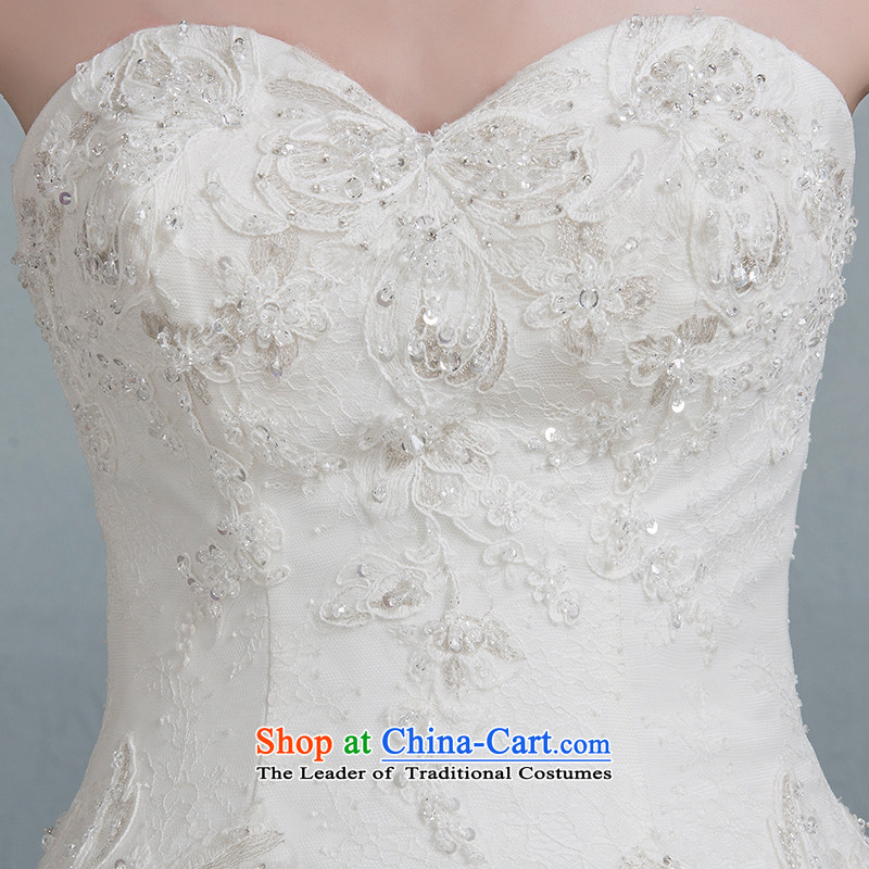 There is a sea of Yao wedding dresses and chest bind billowy flounces small trailing white 6 yards, HOC , , , shopping on the Internet