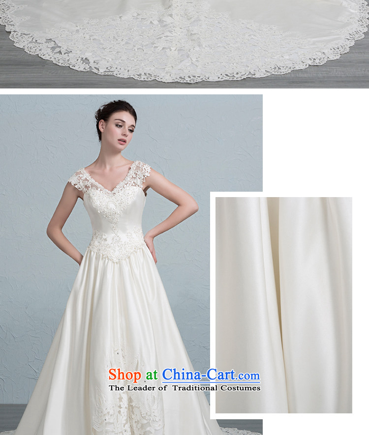There is a new multimedia message ho wedding dress shoulders lace V-Neck small trailing white 8 pictures, prices, brand platters! The elections are supplied in the national character of distribution, so action, buy now enjoy more preferential! As soon as possible.
