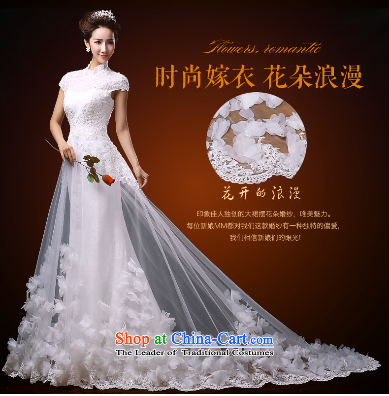 Starring impression manually petals word collar shoulder bags shoulder wedding tail wedding dresses 2015 autumn and winter new long tail wedding S picture, prices, brand platters! The elections are supplied in the national character of distribution, so action, buy now enjoy more preferential! As soon as possible.