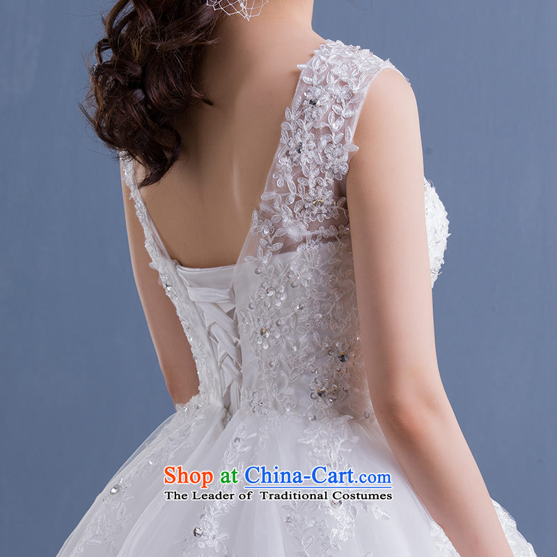 Love of the life of the new version of the Word 2015 won shoulder V-Neck Strap Diamond Video thin lace align to tailored bride wedding white tailor-made exclusively the concept of love of the overcharged shopping on the Internet has been pressed.
