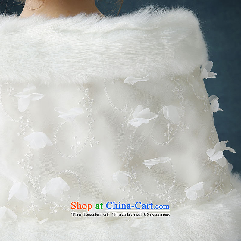 Seal the new president jiang wedding dress shawl winter marriages shawl bridesmaid gross shawl thick Warm White, Red Seal Jiang shopping on the Internet has been pressed.