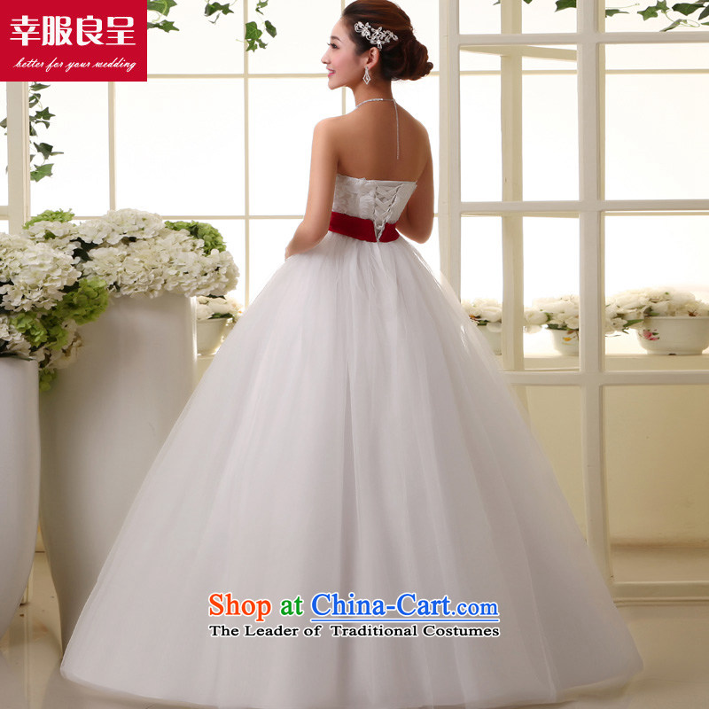 The privilege of serving-leung and chest wedding new 2015 Korean Top Loin of pregnant women wedding dresses princess large thick mm white 3XL, skirt the honor of Puntland services-leung , , , shopping on the Internet