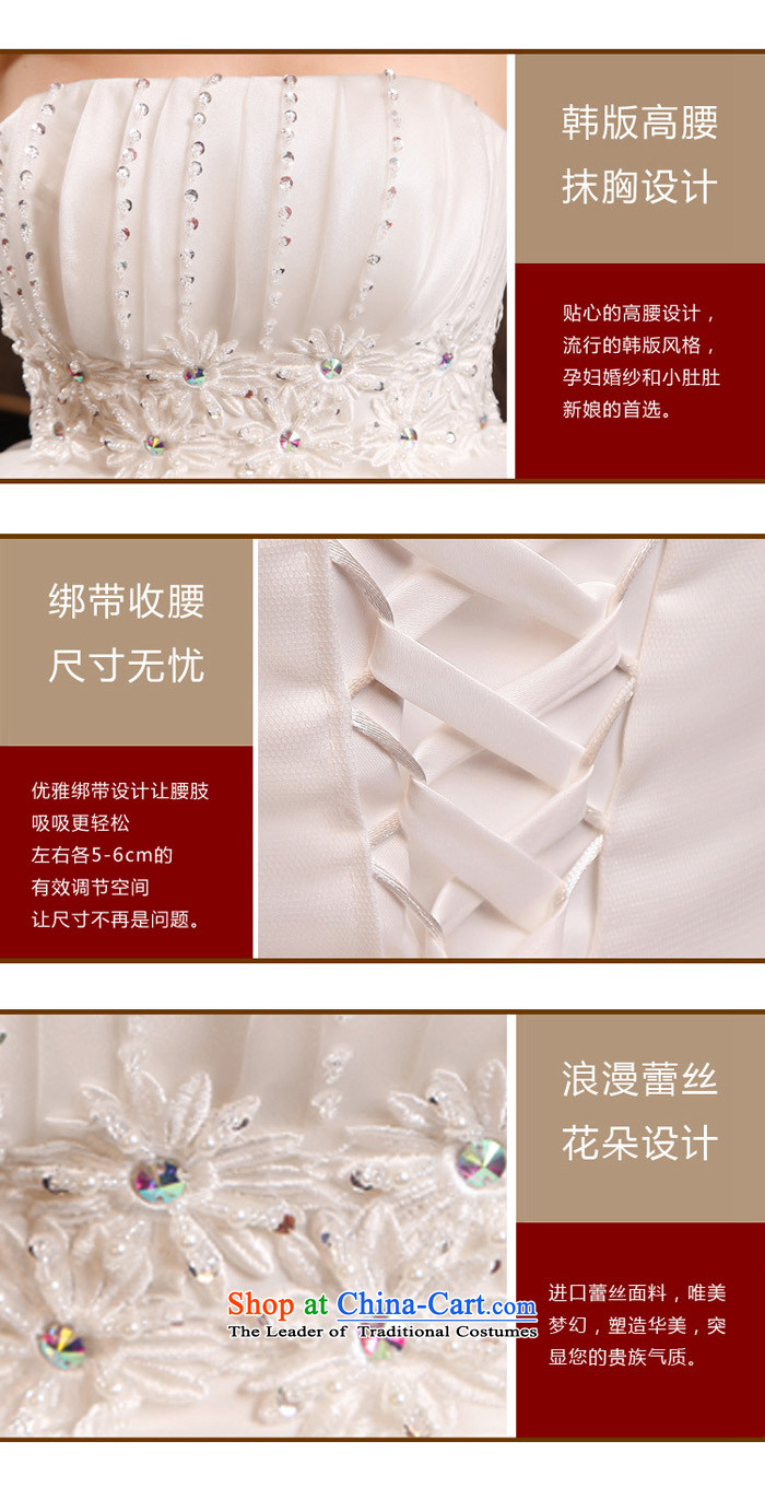 The privilege of serving-leung and chest Wedding 2015 new bride wedding dress white Korean Top Loin of pregnant women to align the wedding dress dress White 4XL Photo, prices, brand platters! The elections are supplied in the national character of distribution, so action, buy now enjoy more preferential! As soon as possible.