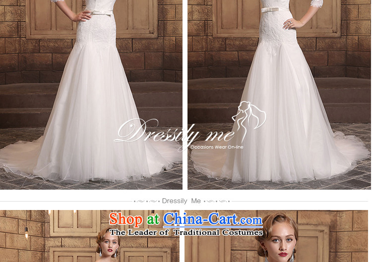 Custom Wedding 2015 dressilyme autumn and winter new lace V-Neck long-sleeved package and Foutune of Skinny graphics tail wedding dresses ivory - no spot S picture, prices, brand platters! The elections are supplied in the national character of distribution, so action, buy now enjoy more preferential! As soon as possible.