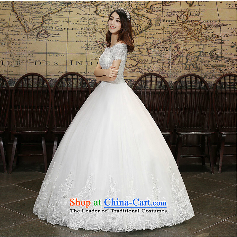Pure Love bamboo yarn wedding dresses 2015 new winter wedding a field to align the shoulder wedding wedding anointed chest Sau San wedding female custom tailored white does not allow, pure love bamboo yarn , , , shopping on the Internet