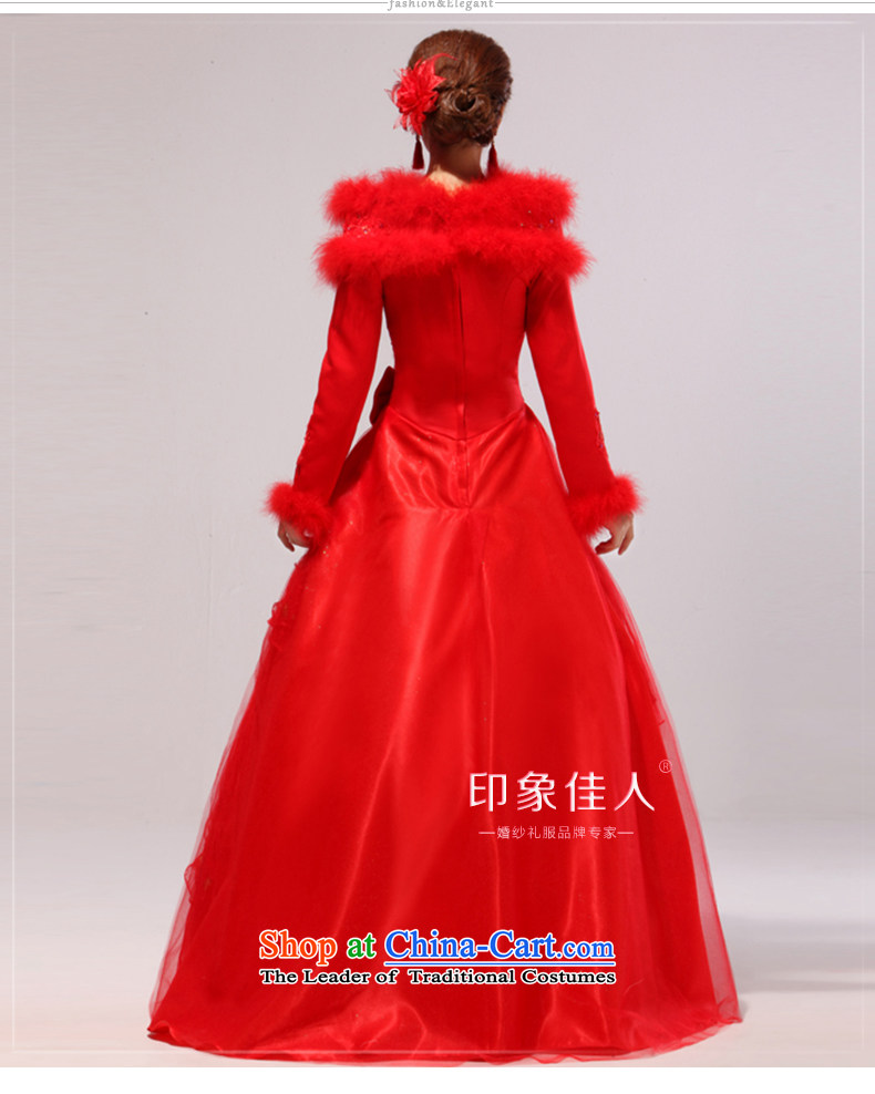Starring Korean-style impression 2015 new graphics thin winter wedding dress white long-sleeved cotton plus winter autumn and winter for the Korean version of the winter gross) White M picture, prices, brand platters! The elections are supplied in the national character of distribution, so action, buy now enjoy more preferential! As soon as possible.