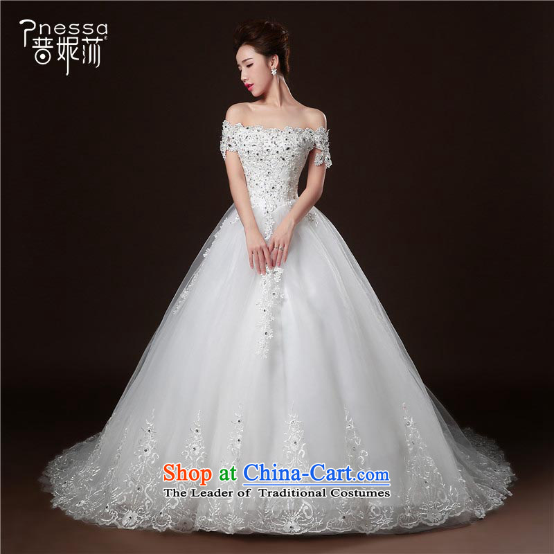 The Republika Srpska Divas Wedding 2015 new autumn and winter field shoulder bags shoulder length tail wedding chest-style with lace brides fall, diamond wedding dress white tailored