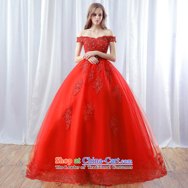 Every word JIAONI) stephanie (your shoulders to wedding dresses 2015 autumn and winter new red marriages water drilling lace skirt red tailored does not allow for seven days, every JIAONI stephanie () , , , shopping on the Internet