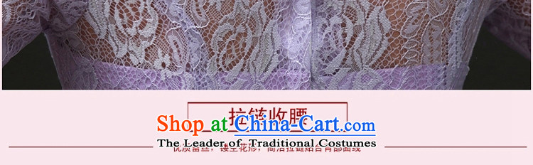 With a Chinese Dress spring and summer 2015 new bridesmaid service) bridesmaid skirt small dress bows service bridal dresses marriage evening dresses purple S picture, prices, brand platters! The elections are supplied in the national character of distribution, so action, buy now enjoy more preferential! As soon as possible.