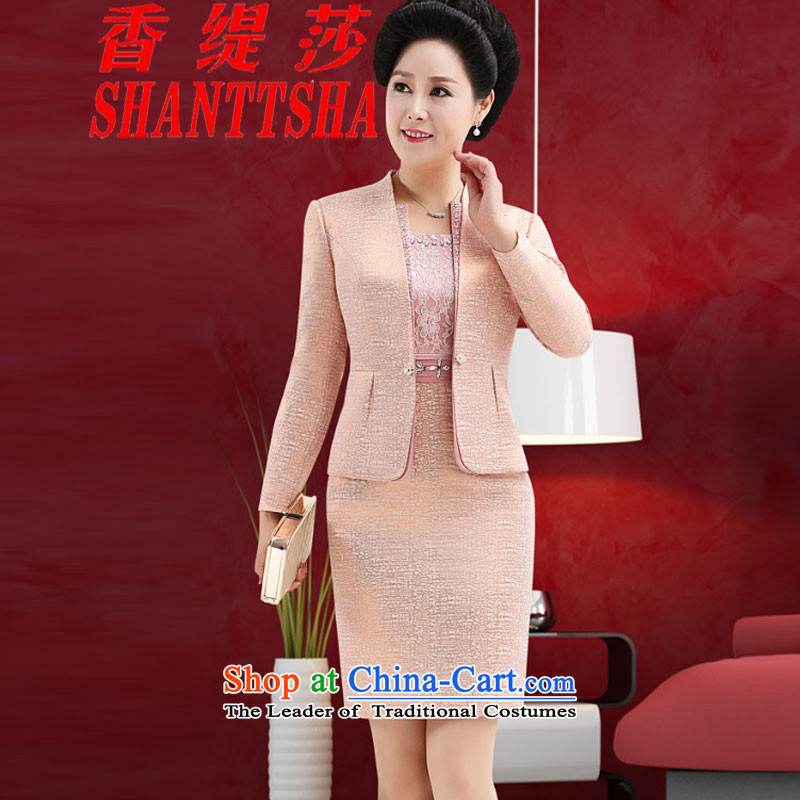The Hong Sa 2015 New Economy wedding larger Female dress in her mother-in-law of older dresses two kit skirt the orange 3XL, incense SHANTTSHA Lisa (ECONOMY) , , , shopping on the Internet