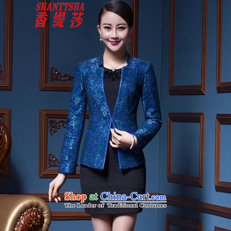Elizabeth Economy 2015 new scent of the elderly in the skirt mother kit blue 2XL, Heung-economy Lisa (SHANTTSHA) , , , shopping on the Internet