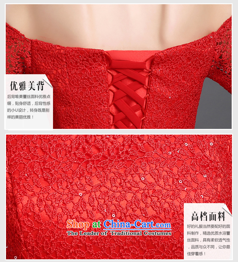 2015 Autumn and winter stylish video new thin red bows to the word marriages shoulder length of Sau San crowsfoot dress red m picture, prices, brand platters! The elections are supplied in the national character of distribution, so action, buy now enjoy more preferential! As soon as possible.