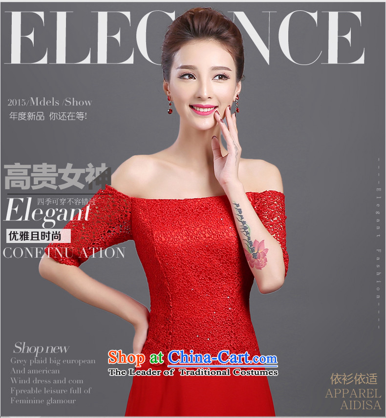 2015 Autumn and winter stylish video new thin red bows to the word marriages shoulder length of Sau San crowsfoot dress red m picture, prices, brand platters! The elections are supplied in the national character of distribution, so action, buy now enjoy more preferential! As soon as possible.