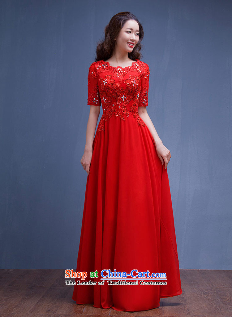 Love of the overcharged by 2015 new red dress, the betrothal evening dresses long-sleeved pregnant women for larger autumn and winter, Bridal Services Female Red S bows picture, prices, brand platters! The elections are supplied in the national character of distribution, so action, buy now enjoy more preferential! As soon as possible.
