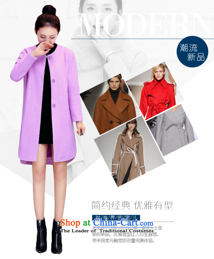 The United States is still clothing  2015 Fall/Winter Collections Of new women's minimalist chic coats really gross? for toasting champagne marriage jacket? gross return door onto purple S picture, prices, brand platters! The elections are supplied in the national character of distribution, so action, buy now enjoy more preferential! As soon as possible.