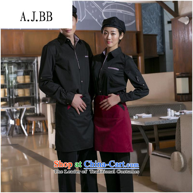 *The hotel is close to shops of autumn and winter clothing with fast food restaurants cafe service employees with long-sleeved green (men and women and men shirts) XL,A.J.BB,,, shopping on the Internet