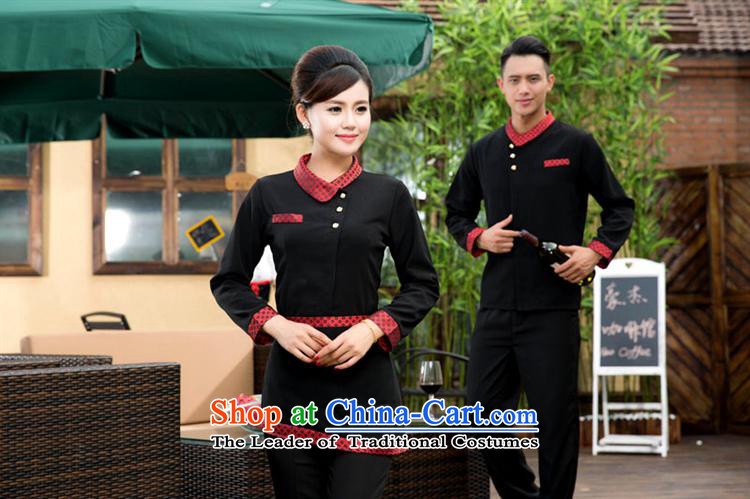 *The hotel is close to shops Hot Pot Restaurant in fall and winter clothing long-sleeved black men and women Professional Boxed male (T-shirt + apron) L picture, prices, brand platters! The elections are supplied in the national character of distribution, so action, buy now enjoy more preferential! As soon as possible.