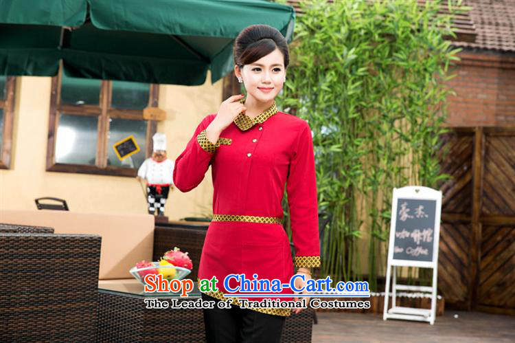 *The hotel is close to shops Hot Pot Restaurant in fall and winter clothing long-sleeved black men and women Professional Boxed male (T-shirt + apron) L picture, prices, brand platters! The elections are supplied in the national character of distribution, so action, buy now enjoy more preferential! As soon as possible.