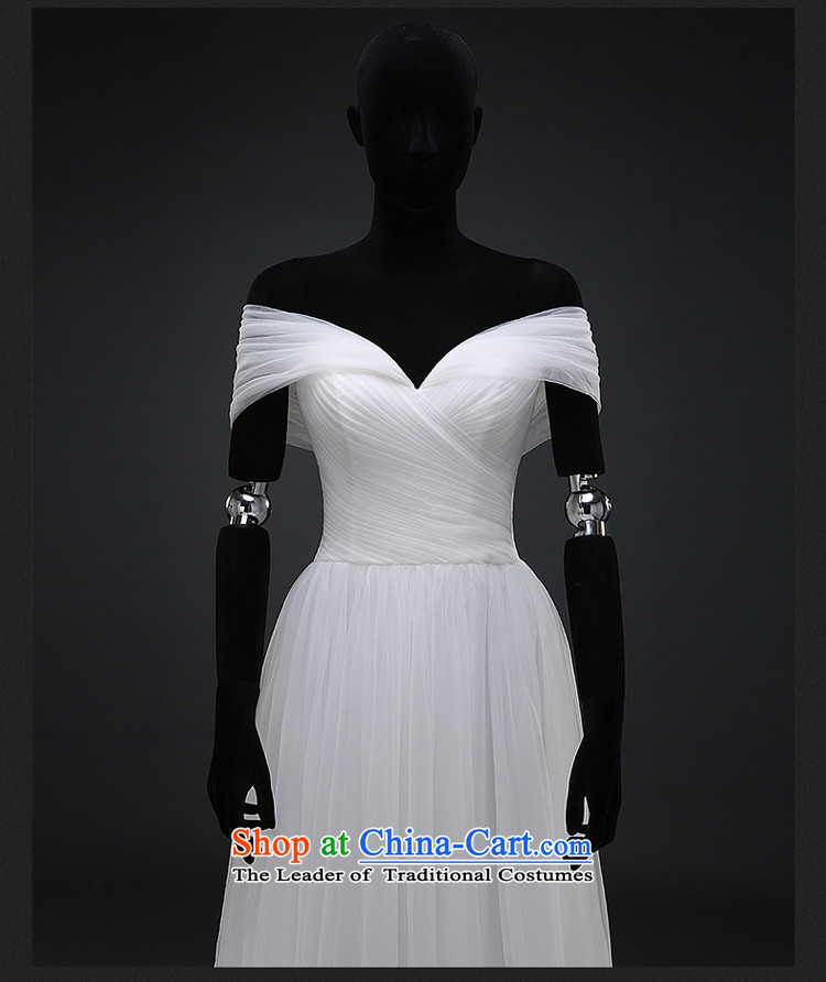Hillo XILUOSHA Lisa (2015) new evening dresses long white field shoulder graphics thin Sau San autumn and winter, hosted a banquet annual dark blue L picture, prices, brand platters! The elections are supplied in the national character of distribution, so action, buy now enjoy more preferential! As soon as possible.