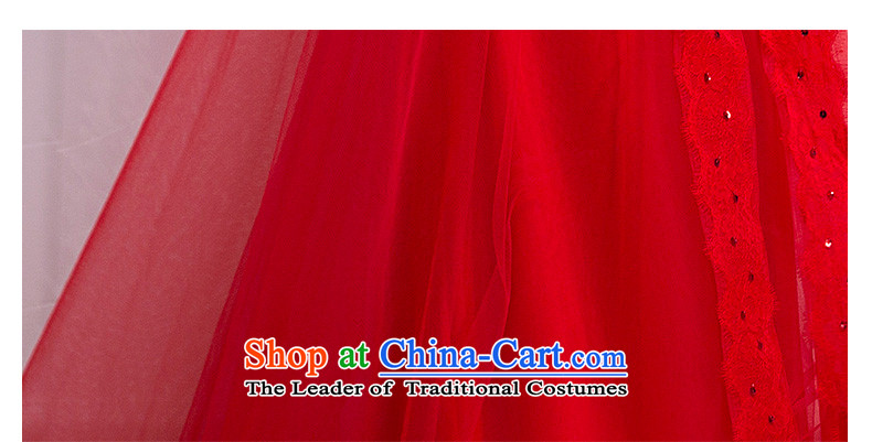 According to Lin Sha wedding dress bride bows services for autumn and winter in the long-sleeved red pearl of the nails banquet stylish evening dresses 2015 new tailored consulting customer service picture, prices, brand platters! The elections are supplied in the national character of distribution, so action, buy now enjoy more preferential! As soon as possible.