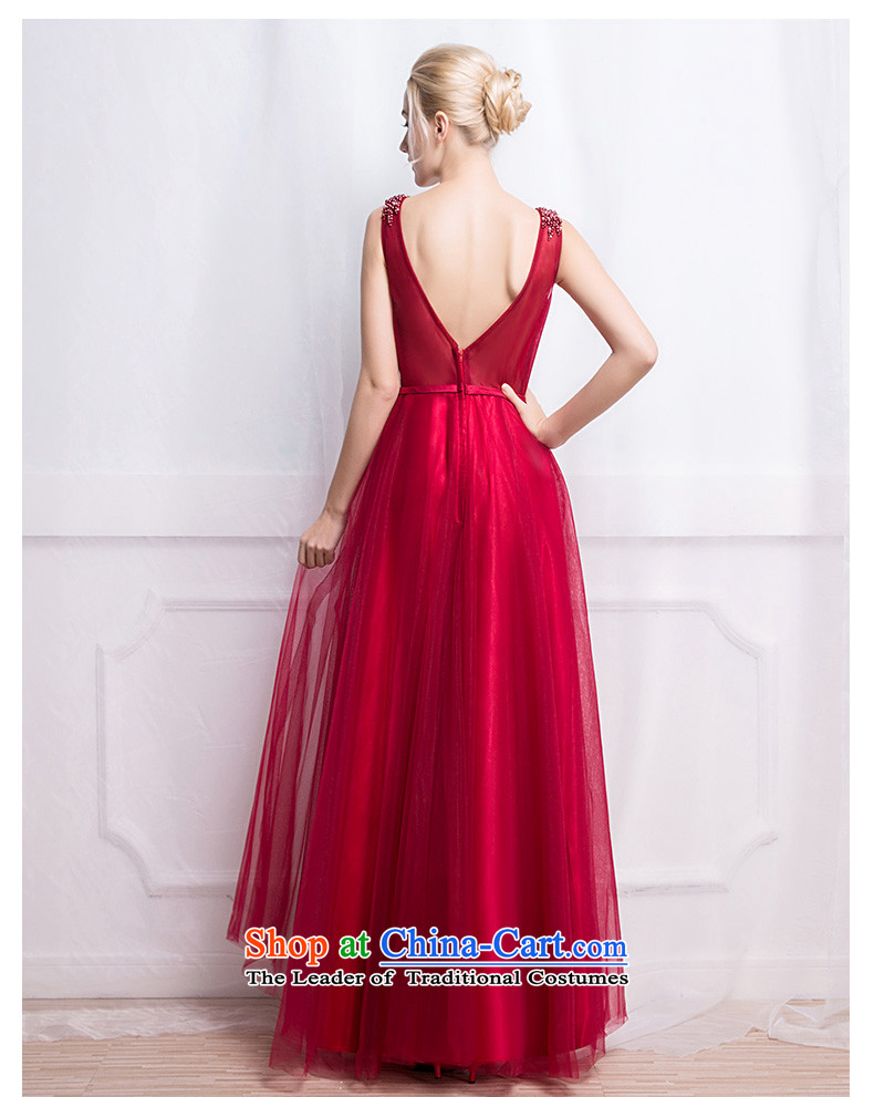 According to Lin Sha 2015 new marriages wine dinner dress uniform dress bows Sau San long wedding dresses S picture, prices, brand platters! The elections are supplied in the national character of distribution, so action, buy now enjoy more preferential! As soon as possible.