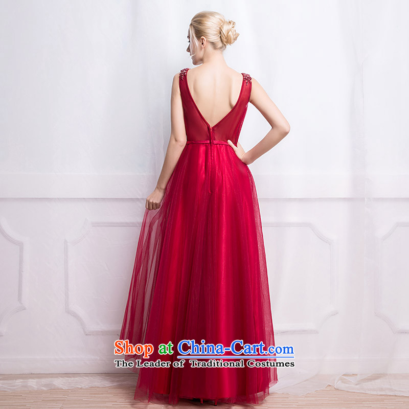 According to Lin Sha 2015 new marriages wine dinner dress uniform dress bows Sau San long wedding dresses , according to Lin Sha , , , shopping on the Internet