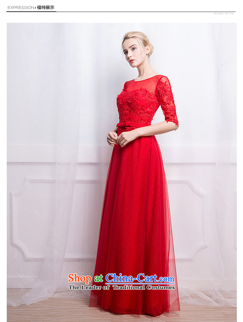 According to Lin Sa 2015 autumn and winter New Red slotted shoulder dress marriages stylish long version Korea bows service cuff tailored consulting customer service picture, prices, brand platters! The elections are supplied in the national character of distribution, so action, buy now enjoy more preferential! As soon as possible.