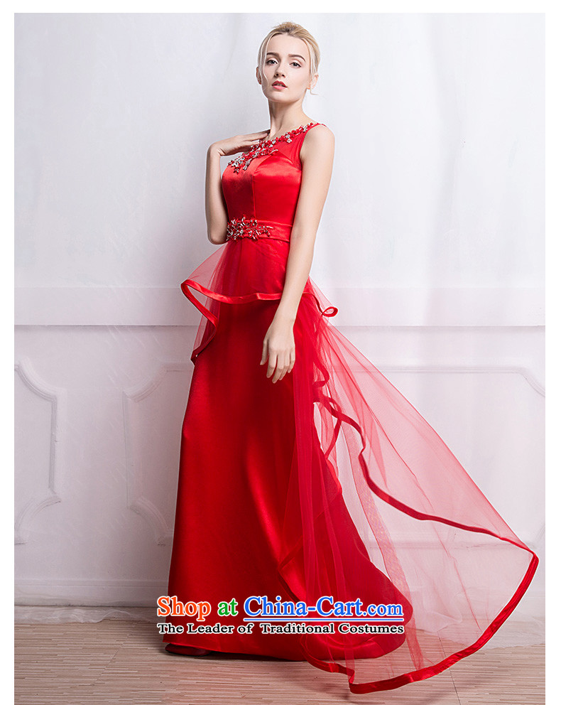 According to Lin Sha bows services 2015 autumn and winter new shoulders marriages small red tail wedding dress bows serving long tailored consulting customer service picture, prices, brand platters! The elections are supplied in the national character of distribution, so action, buy now enjoy more preferential! As soon as possible.
