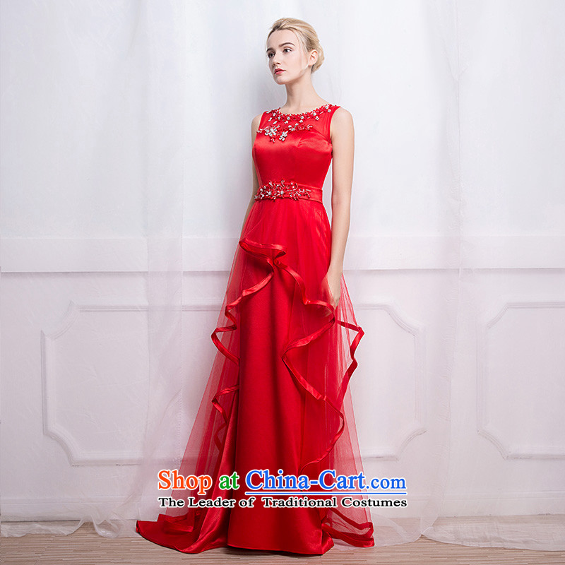 According to Lin Sha bows services 2015 autumn and winter new shoulders marriages small red tail wedding dress bows serving long tailored customer service, in accordance with the Advisory Lin Sha , , , shopping on the Internet